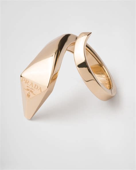 prada rose gold ring|Prada Rings .